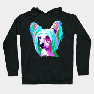 Chinese Crested Pop Art - Dog Lover Gifts Hoodie